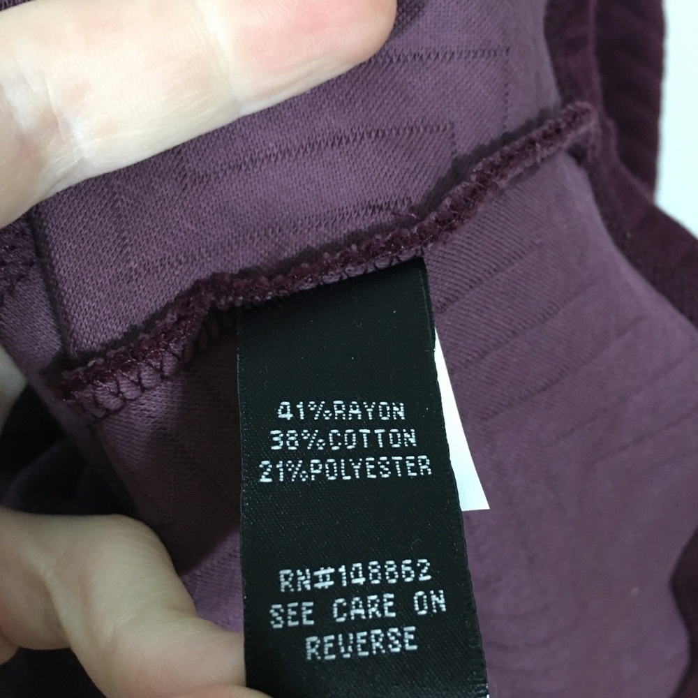 Torrid Plum Zip Up Jacket, 4 - Picture 4 of 7